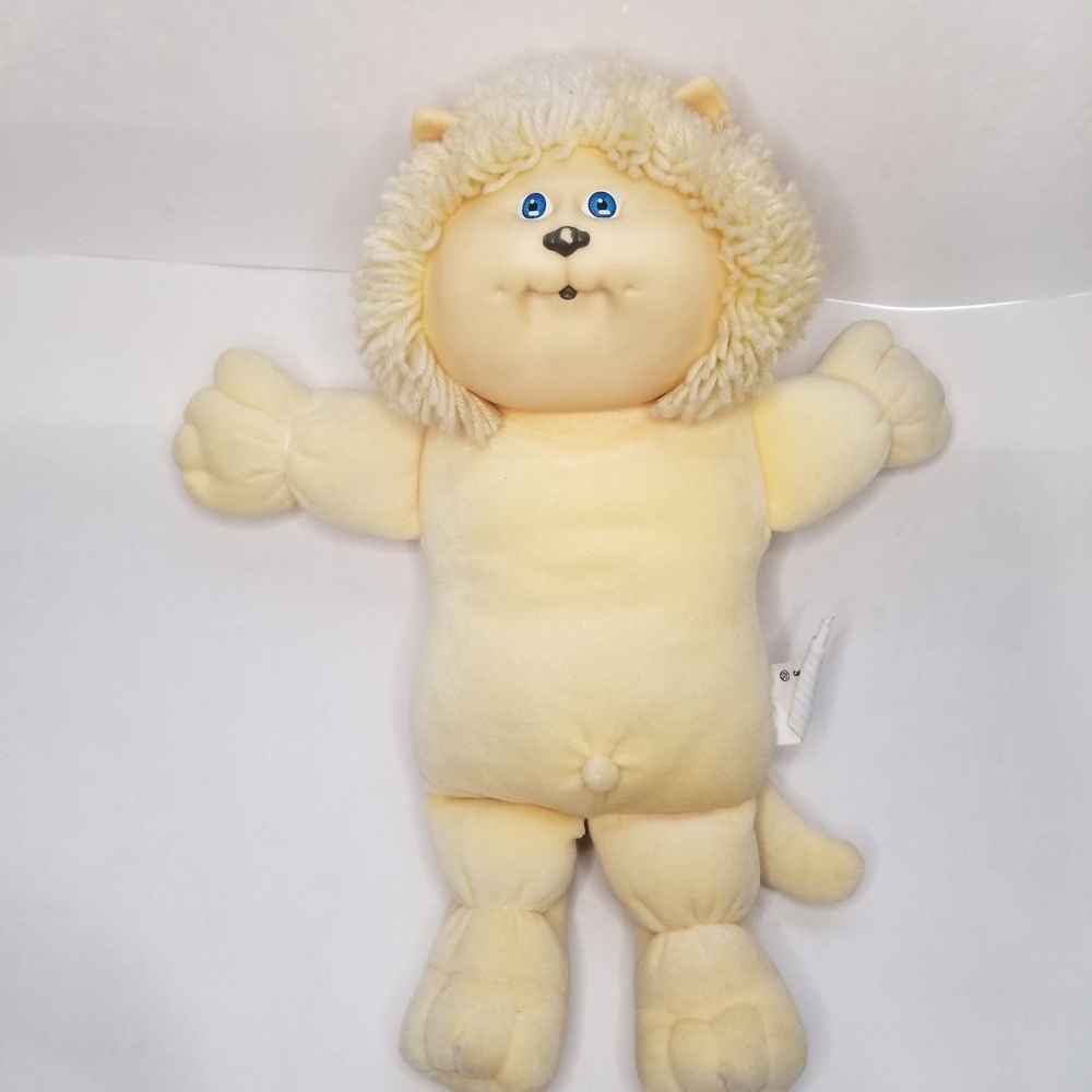 Vintage Cabbage Patch Kids " Koosas" Lion Doll. 1983 Great Used Condition